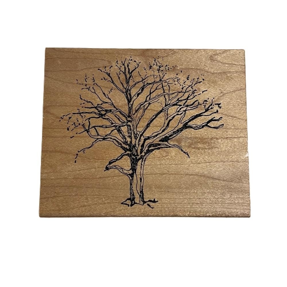 Vintage Tree Rubberstamp circa 1994